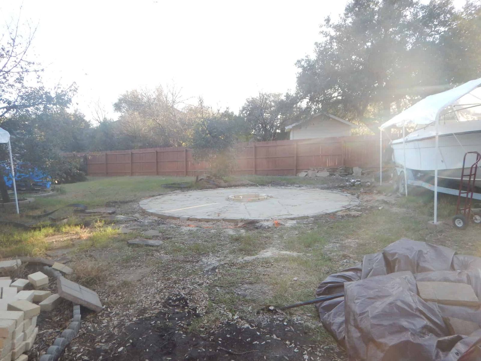 Allen Fire Pit and Patio