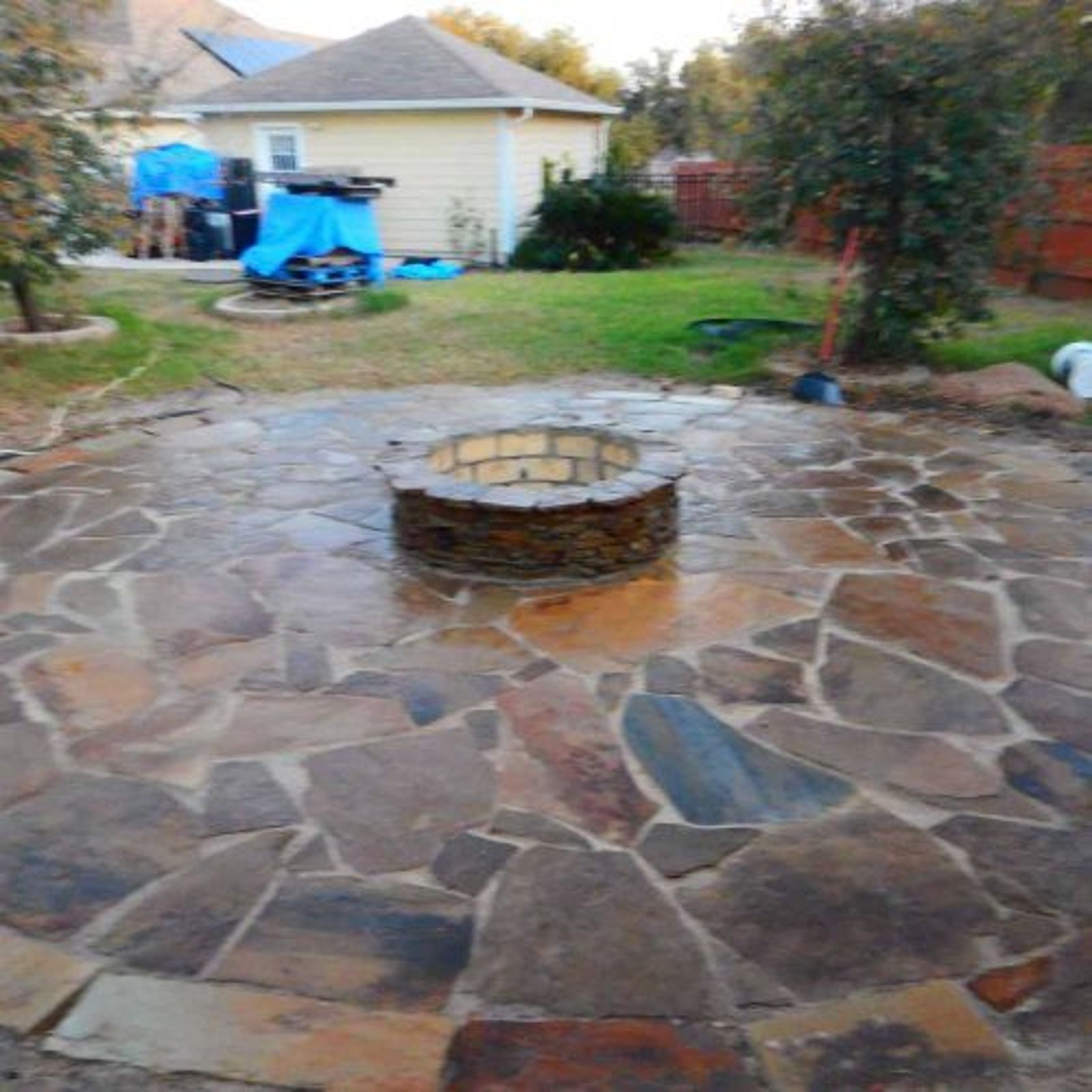 Allen Fire Pit and Patio